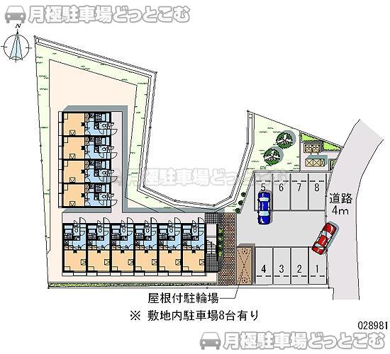 銚子市春日町169の月極駐車場2