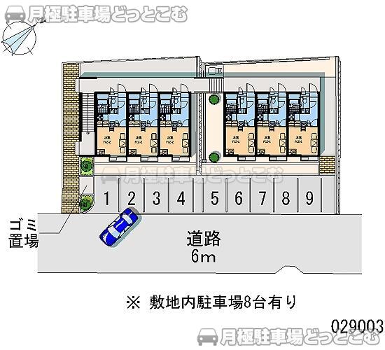尾道市美ノ郷町三成1806－15の月極駐車場2