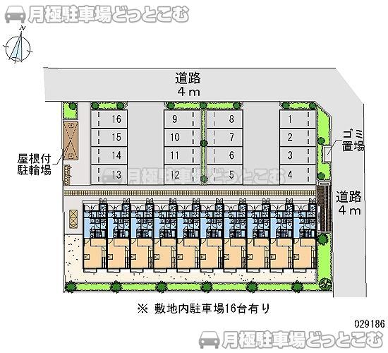 茂原市早野2897の月極駐車場2