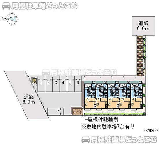 南アルプス市小笠原2328の月極駐車場1
