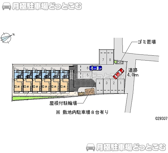 八千代市村上1569－2の月極駐車場2