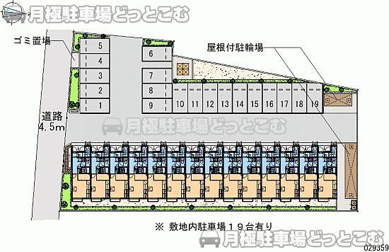 茂原市早野2381－1の月極駐車場2