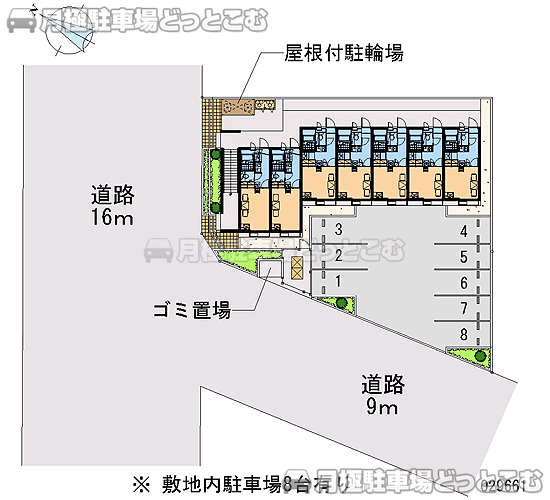 久喜市南栗橋11－17－10の月極駐車場1