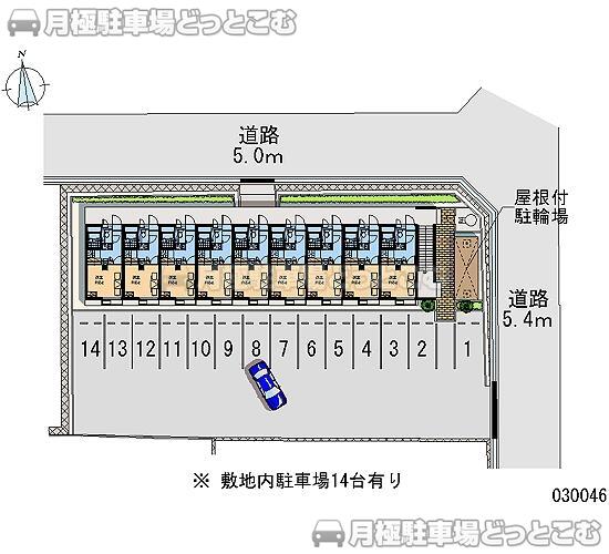 尾道市美ノ郷町三成3140の月極駐車場2
