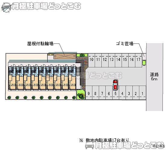 薩摩川内市御陵下町3759－1の月極駐車場1