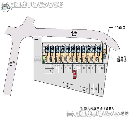 東広島市八本松南3－4－3の月極駐車場2