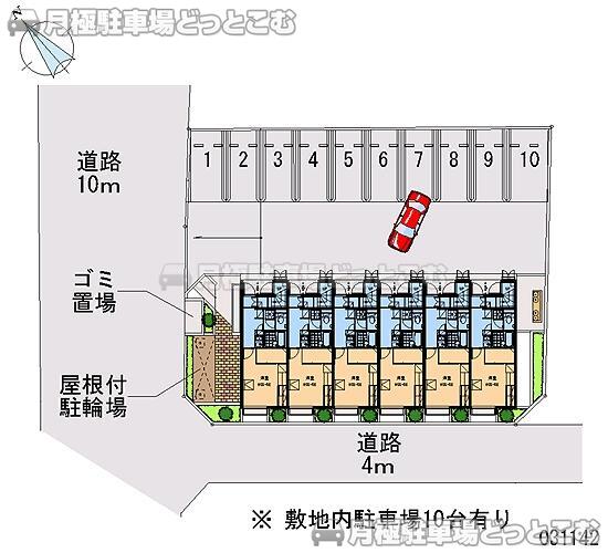 八街市八街に60－5の月極駐車場2
