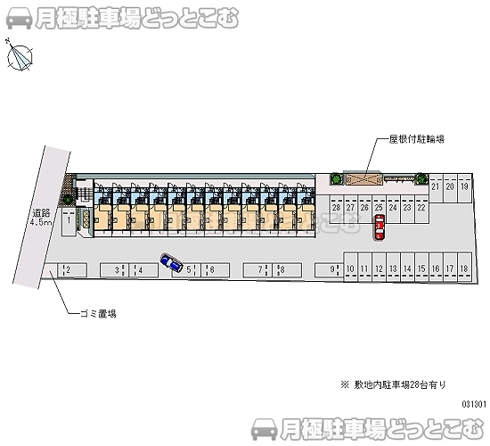 津市久居新町1176－4の月極駐車場2