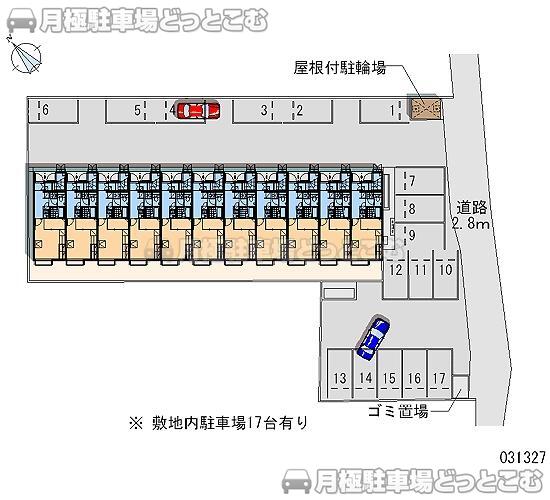 鈴鹿市道伯4－14－1の月極駐車場2