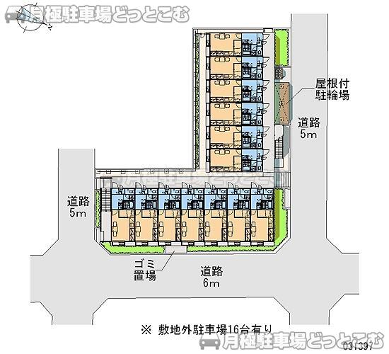 柏市みどり台2－16－10の月極駐車場1