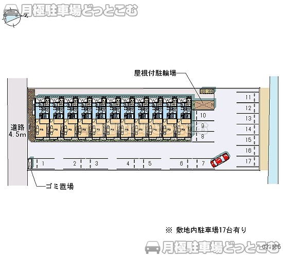 四日市市塩浜3083－1の月極駐車場2
