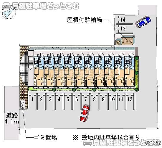 静岡市清水区宮加三646－7の月極駐車場2