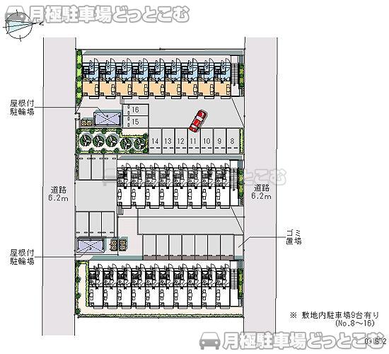 仙台市泉区歩坂町72－18の月極駐車場2