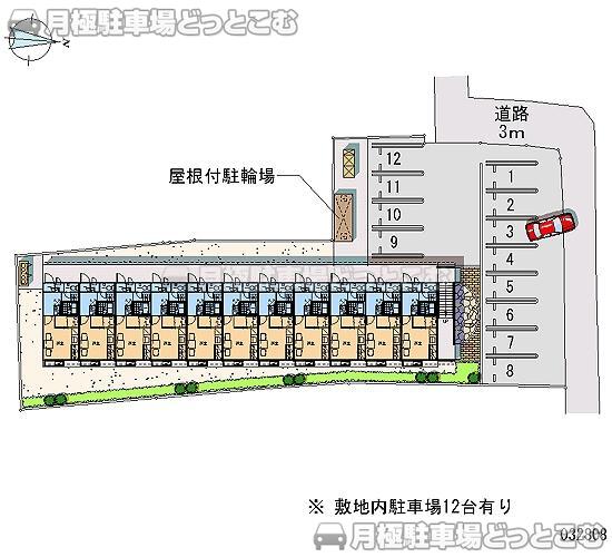 静岡市清水区浜田町13－30の月極駐車場2