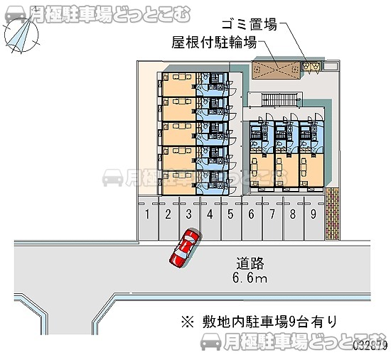 姫路市北条梅原町235の月極駐車場2
