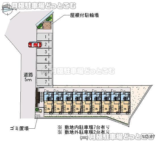 上田市踏入2－8－27の月極駐車場2