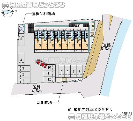 松本市井川城1－7－12の月極駐車場2