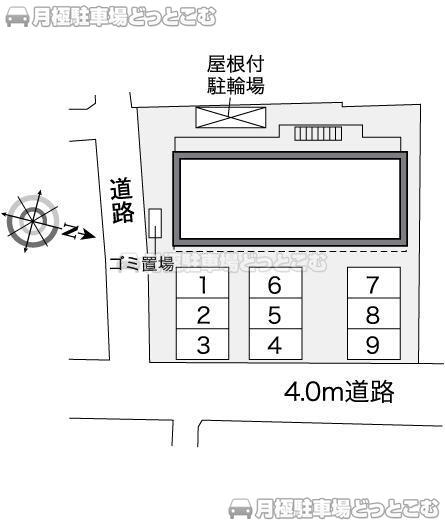 彦根市芹町8－13の月極駐車場3