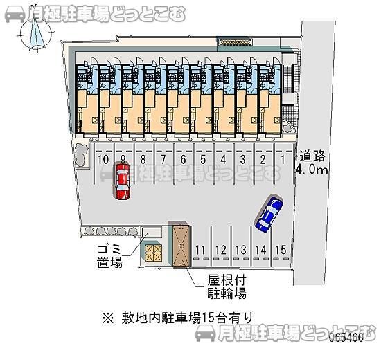 美濃加茂市太田町天王後486－1の月極駐車場2