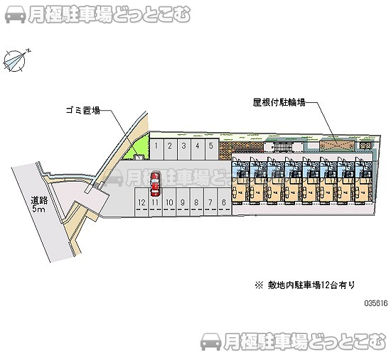 神崎郡福崎町馬田23の月極駐車場2