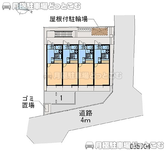 さいたま市南区大谷口675－7の月極駐車場1