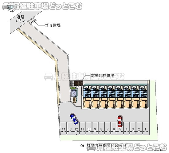 郡山市富久山町久保田愛宕89－の月極駐車場1