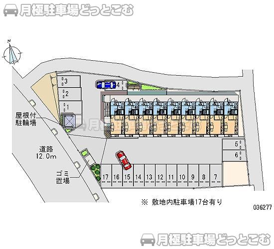 宮城郡利府町沢乙深山41－8の月極駐車場2