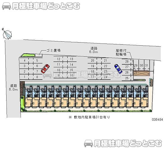 光市浅江7－33－20の月極駐車場2