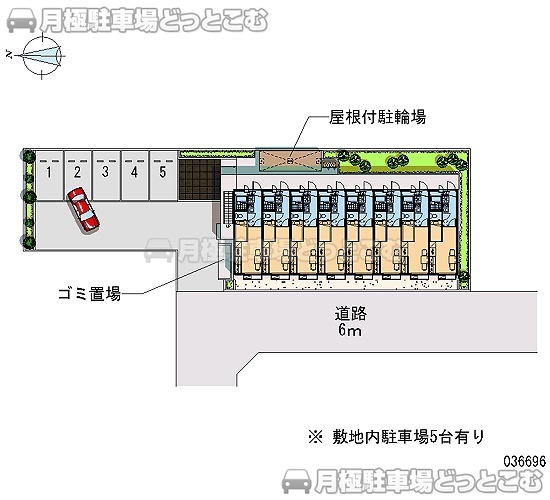 平塚市北金目3－29－29の月極駐車場1