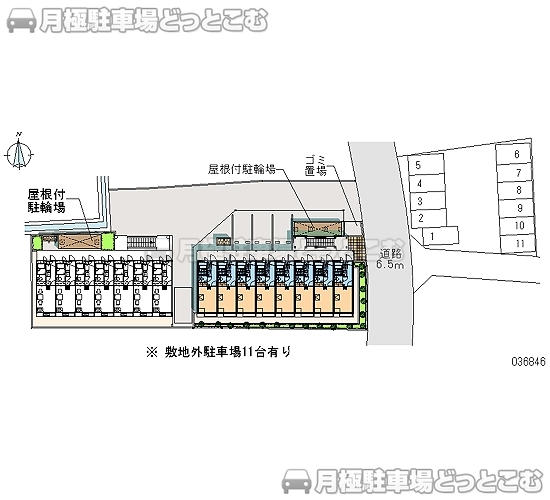 平塚市長持384－4の月極駐車場2