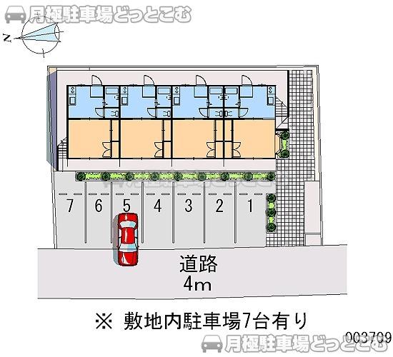 相模原市緑区橋本5－6－14の月極駐車場1