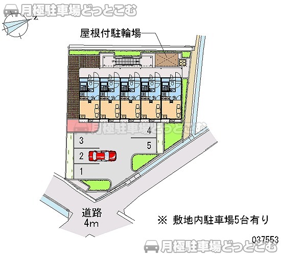 泉佐野市日根野2978－1の月極駐車場2