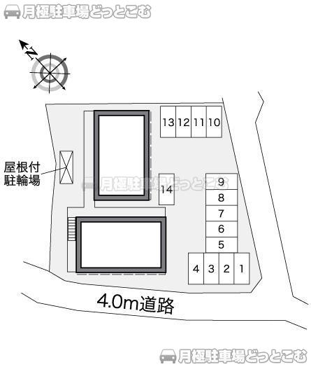 富士宮市宮北町96－5の月極駐車場3