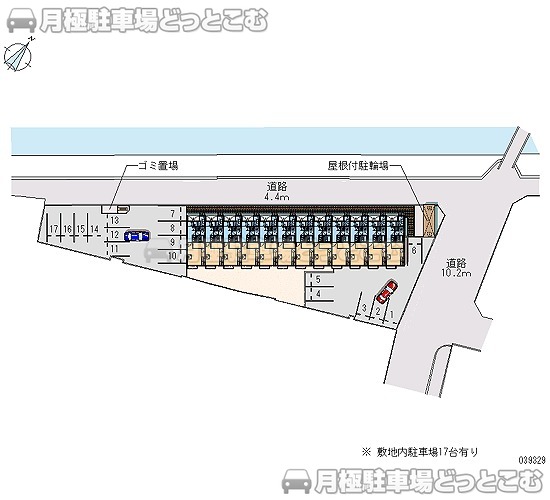 丸亀市浜町303－1の月極駐車場2