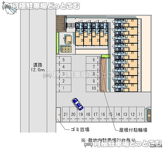 福岡市西区今宿3－34－31の月極駐車場1