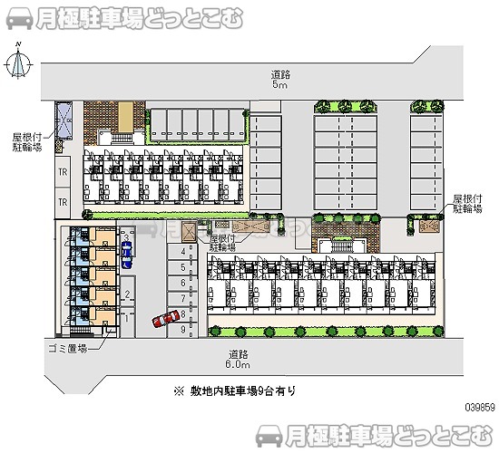 安曇野市豊科2176－3の月極駐車場1