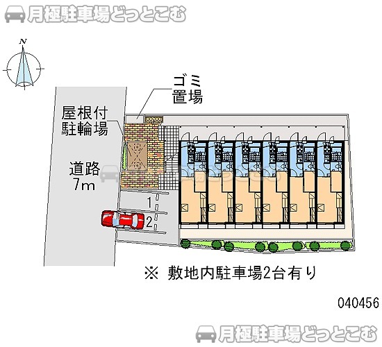 千葉市緑区誉田町2－24－161の月極駐車場2