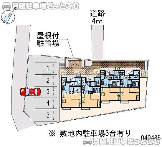 明石市魚住町金ケ崎1322－10の月極駐車場2