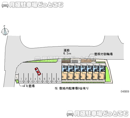 和泉市伏屋町3－15－28の月極駐車場2