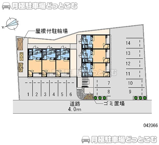 桑名市江場1599－1の月極駐車場2