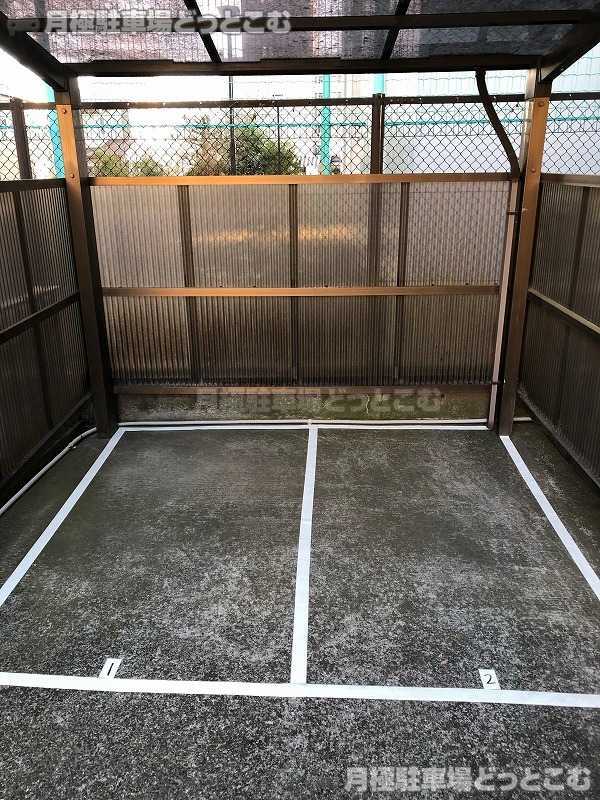 調布市深大寺元町2丁目10-7の月極駐車場2