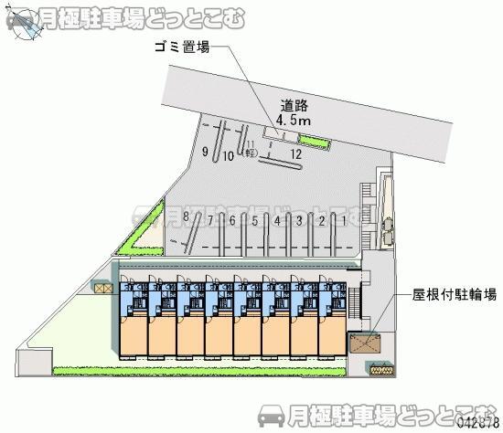 名古屋市守山区下志段味5－214の月極駐車場2