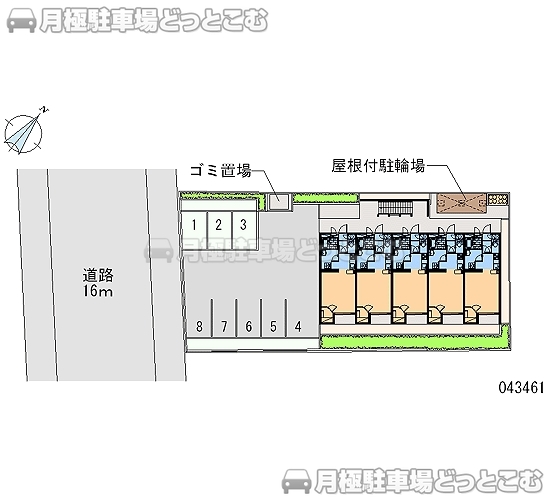 彦根市馬場2－1－49の月極駐車場2