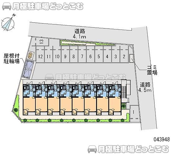 松本市両島10－1の月極駐車場2