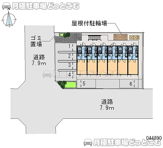名古屋市昭和区白金3－15－20の月極駐車場2