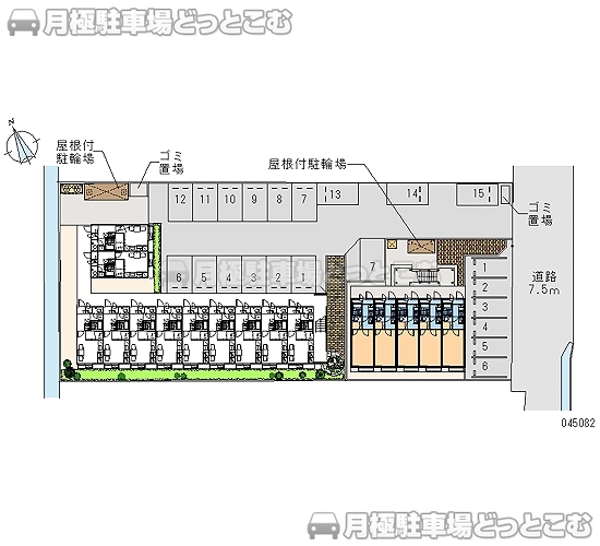沼津市小諏訪973－1の月極駐車場2