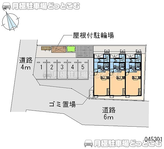 宇都宮市石井町2862－3の月極駐車場2