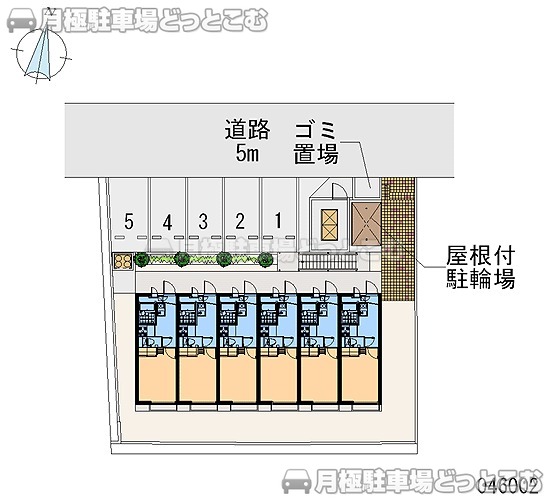 横浜市金沢区富岡西4－78－27の月極駐車場2