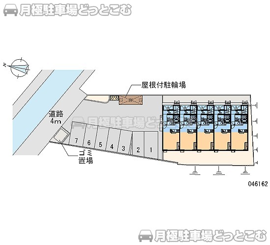 倉敷市青江891－2の月極駐車場1