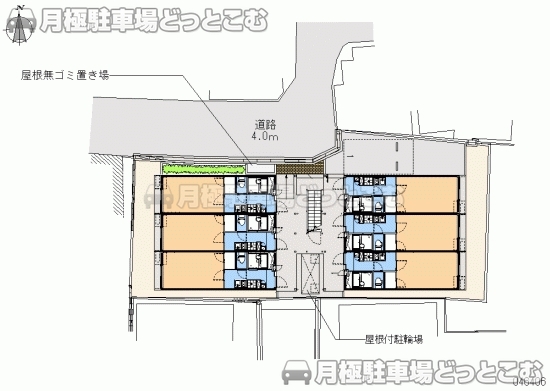豊中市庄内幸町3－16－22の月極駐車場2